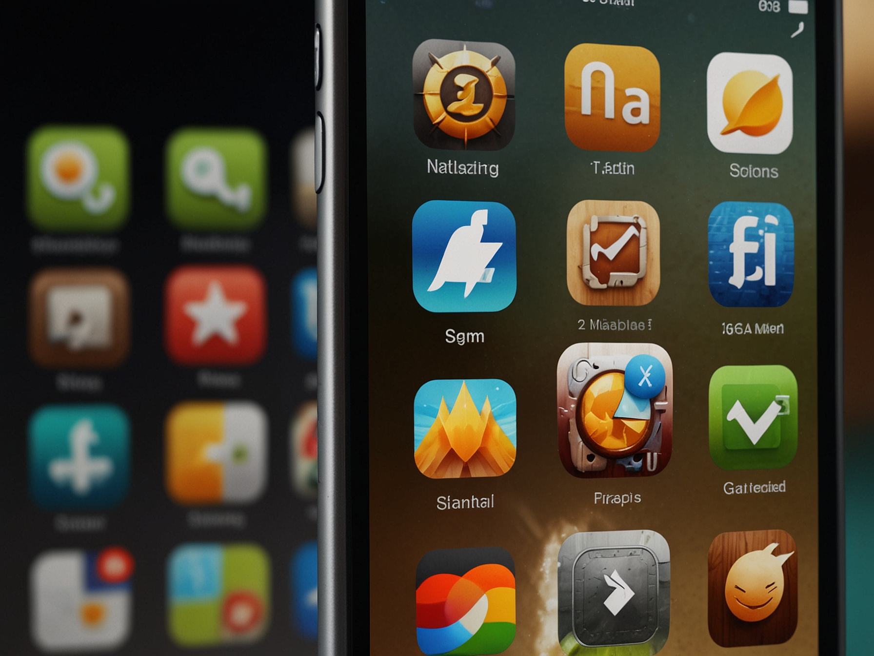Installation instructions and app store icons