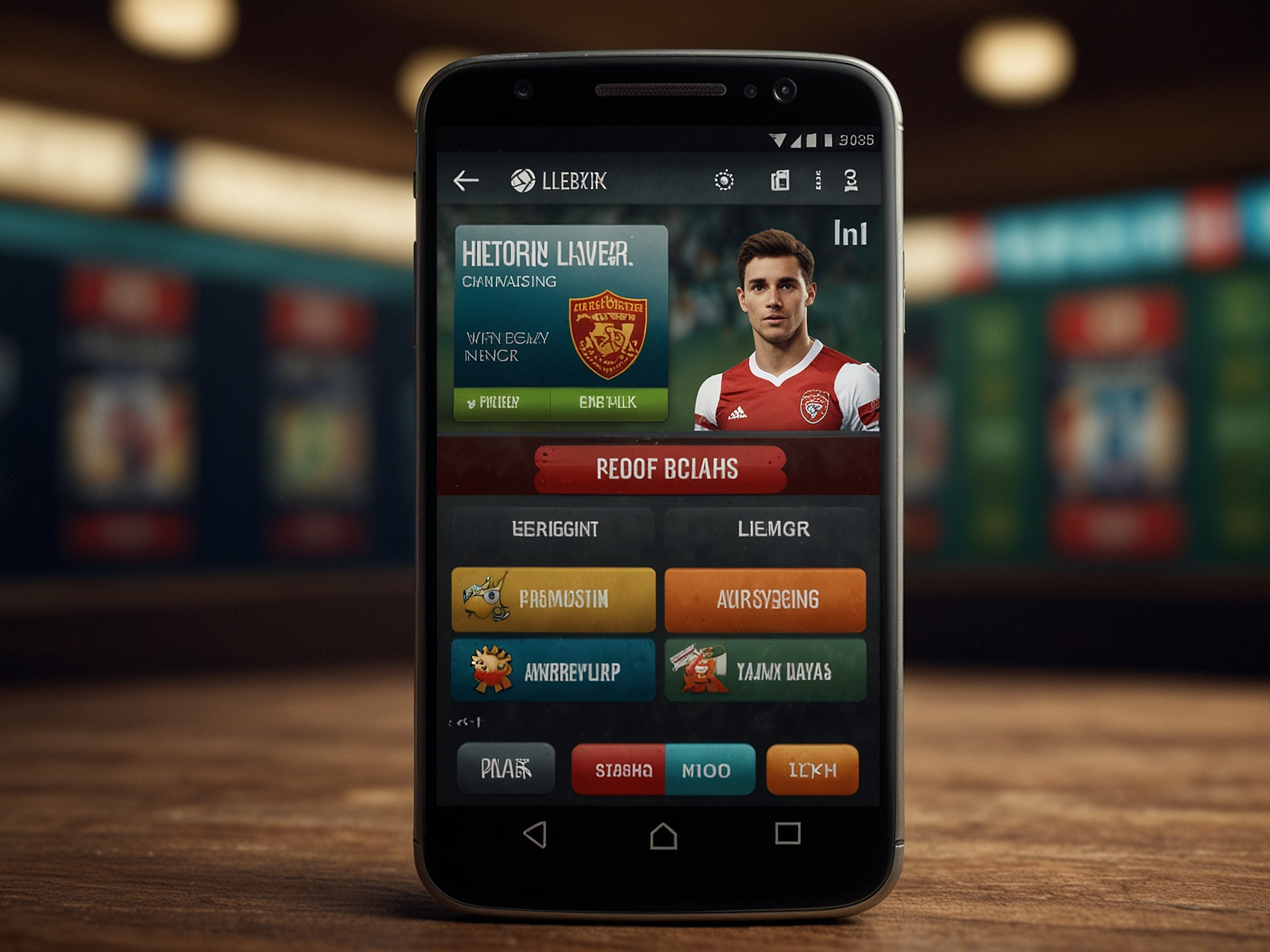 App promotions and loyalty visuals